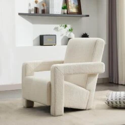 Modern Beige Adirondack Chair Interior Design Style Luxurious Lambswool Upholstered Accent Chair 10 Modern Beige Adirondack Chair Interior Design Style Luxurious Lambswool Upholstered Accent Chair -More Furniture Store beige jearey accent chairs slswy beige c3 1000