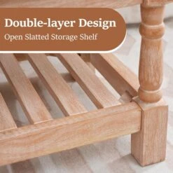 Beige Linen Upholstered Storage Nailhead Trim Bedroom Bench With Solid Wood Legs -More Furniture Store beige jearey bedroom benches slswy blue fa 1000