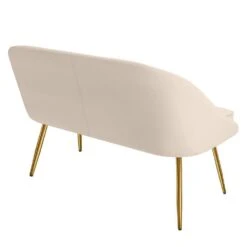 3-Piece Living Room Set With Brushed Velvet In Beige 13 3-Piece Living Room Set With Brushed Velvet In Beige -More Furniture Store beige jearey living room sets tz 4 bg 1f 1000