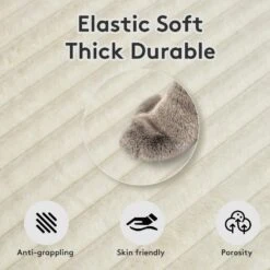 100.78 In. Beige Corduroy Detachable Sofa With Eight Pillows -More Furniture Store beige jearey sectional sofas qexdxr y beige 44 1000