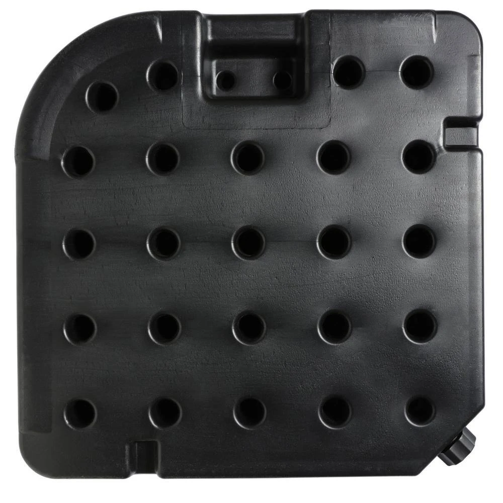 4-Piece 230 Lbs. Capacity Plastic Free Standing Patio Umbrella Base In Black 5 4-Piece 230 Lbs. Capacity Plastic Free Standing Patio Umbrella Base In Black - Image 5