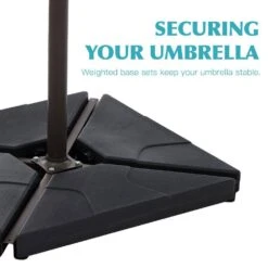 10 Ft. Steel Cantilever Patio Umbrella With Weighted Base In Blue -More Furniture Store cantilever umbrellas 10xj dz bu 76 1000