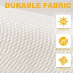 10ft Cantilever Offset Patio Umbrella With Weighted Base In Off-White -More Furniture Store cantilever umbrellas alex10 white 76 1000