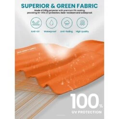 10 Ft. Aluminum Cantilever Umbrella With Cover In Orange 13 10 Ft. Aluminum Cantilever Umbrella With Cover In Orange -More Furniture Store cantilever umbrellas boerte10 orange 66 1000