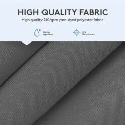 Double Top 11 Ft.Outdoor Cantilever Umbrella With Base And Cover,Heavy-Duty 360° Rotation Patio Umbrella In Gray -More Furniture Store cantilever umbrellas boerte12 gray 44 1000