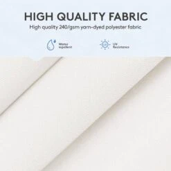 10 Ft. Square Cantilever Umbrella Patio Rotation Outdoor Umbrella With Cover In Off-White -More Furniture Store cantilever umbrellas fxlms10 wt 44 1000