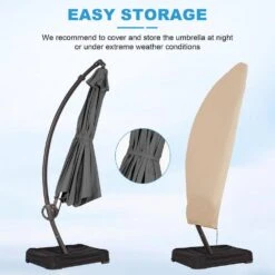 11 Ft.Outdoor Cantilever Offset Umbrella Patio Umbrella With Sandbag And Cover In Gray 11 11 Ft.Outdoor Cantilever Offset Umbrella Patio Umbrella With Sandbag And Cover In Gray -More Furniture Store cantilever umbrellas wts11 gy a0 1000