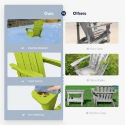 Classic Apple Green Folding Plastic Adirondack Chair 10 Classic Apple Green Folding Plastic Adirondack Chair -More Furniture Store composite adirondack chairs peqwy apple 44 1000