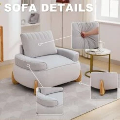 Modern Gray Velvet Accent Arm Chair With Ottoman 11 Modern Gray Velvet Accent Arm Chair With Ottoman -More Furniture Store gray jearey accent chairs 2ymty hd black 4f 1000