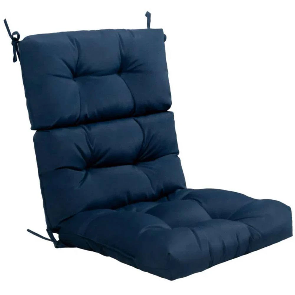 21in. X 38 In. Outdoor Chair Cushion With Ties And Loop 1 21in. X 38 In. Outdoor Chair Cushion With Ties And Loop