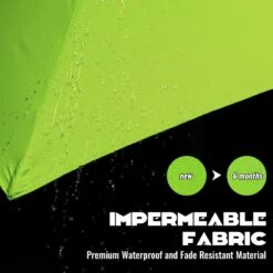 10 Ft. Cantilever Hanging Steel Offset Outdoor Patio Umbrella With Cross Base In Apple Green 9 10 Ft. Cantilever Hanging Steel Offset Outdoor Patio Umbrella With Cross Base In Apple Green -More Furniture Store jearey cantilever umbrellas 10cxxj agreen 4f 1000