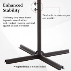 10 Ft. Cantilever Round Offset Patio Umbrella In Apple Green 13 10 Ft. Cantilever Round Offset Patio Umbrella In Apple Green -More Furniture Store jearey cantilever umbrellas 10xjs2 agn fa 1000