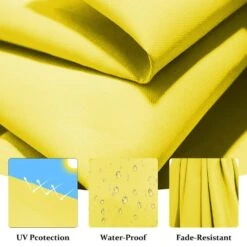 10 Ft. Cantilever Round Offset Patio Umbrella In Yellow -More Furniture Store jearey cantilever umbrellas 10xjs2 ye 4f 1000