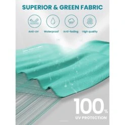 13 Ft. Patio Round Umbrella 360-Degree Rotation Cantilever Umbrella With Cover In Peacock Blue -More Furniture Store jearey cantilever umbrellas 13sdylm pb fa 1000