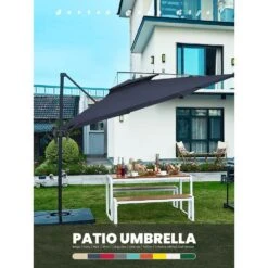 9 Ft. X 9 Ft. Square Aluminum Cantilever Tilt Patio Umbrella In Navy 21 9 Ft. X 9 Ft. Square Aluminum Cantilever Tilt Patio Umbrella In Navy -More Furniture Store jearey cantilever umbrellas 9 9sdylm navy 31 1000