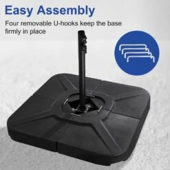 10 Ft. X 10 Ft. Square Cantilever Patio Umbrella With Weighted Base In Pumpkin 8 10 Ft. X 10 Ft. Square Cantilever Patio Umbrella With Weighted Base In Pumpkin -More Furniture Store jearey cantilever umbrellas fx10ddz pp c3 1000