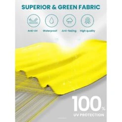 11 Ft. X 11 Ft. Square Two-Tier Top Rotation Outdoor Cantilever Patio Umbrella With Cover In Yellow 16 11 Ft. X 11 Ft. Square Two-Tier Top Rotation Outdoor Cantilever Patio Umbrella With Cover In Yellow -More Furniture Store jearey cantilever umbrellas lk11fx yellow 1f 1000