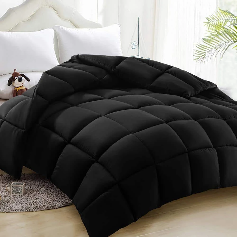 All Season Black Califonia King Breathable Comforter 1 All Season Black Califonia King Breathable Comforter