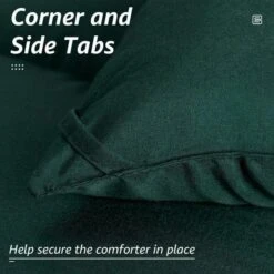 All Season Green Queen Breathable Comforter -More Furniture Store jearey comforters 250g gn q 1f 1000