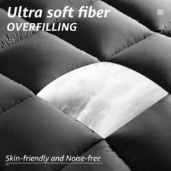 All Season Gray King Breathable Comforter 10 All Season Gray King Breathable Comforter -More Furniture Store jearey comforters 250g gy k 44 1000