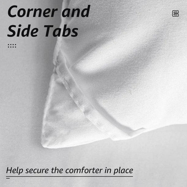 All Season White Full Breathable Comforter 4 All Season White Full Breathable Comforter - Image 4