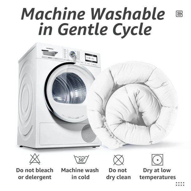 All Season White Full Breathable Comforter 5 All Season White Full Breathable Comforter - Image 5