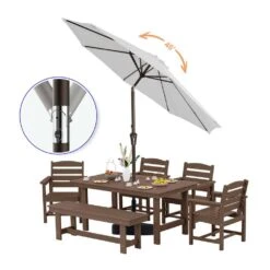 10 Ft. Market Solar LED Lighted Tilt Patio Umbrella Outdoor Steel Umbrella In Light Gray 10 10 Ft. Market Solar LED Lighted Tilt Patio Umbrella Outdoor Steel Umbrella In Light Gray -More Furniture Store jearey market umbrellas dzzzs 10 lgy 40 1000