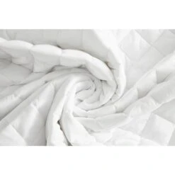 California King Diamond Lattice Waterproof Fitted Matress Protector Case -More Furniture Store jearey mattress pads us jrcl wt ck 1f 1000