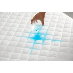 Full Diamond Lattice Waterproof Fitted Matress Protector Case -More Furniture Store jearey mattress pads us jrcl wt f 4f 1000