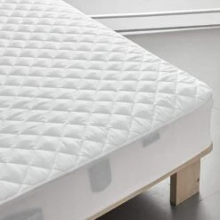 Twin Diamond Lattice Waterproof Fitted Matress Protector Case