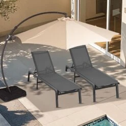 Modern Inspired Gray Metal Outdoor Chaise Lounge 17 Modern Inspired Gray Metal Outdoor Chaise Lounge -More Furniture Store jearey outdoor chaise lounges aflc gray 1f 1000