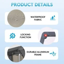 Modern Inspired Beige Metal Outdoor Chaise Lounge Set Of 2 -More Furniture Store jearey outdoor chaise lounges aflc2 beige 1d 1000