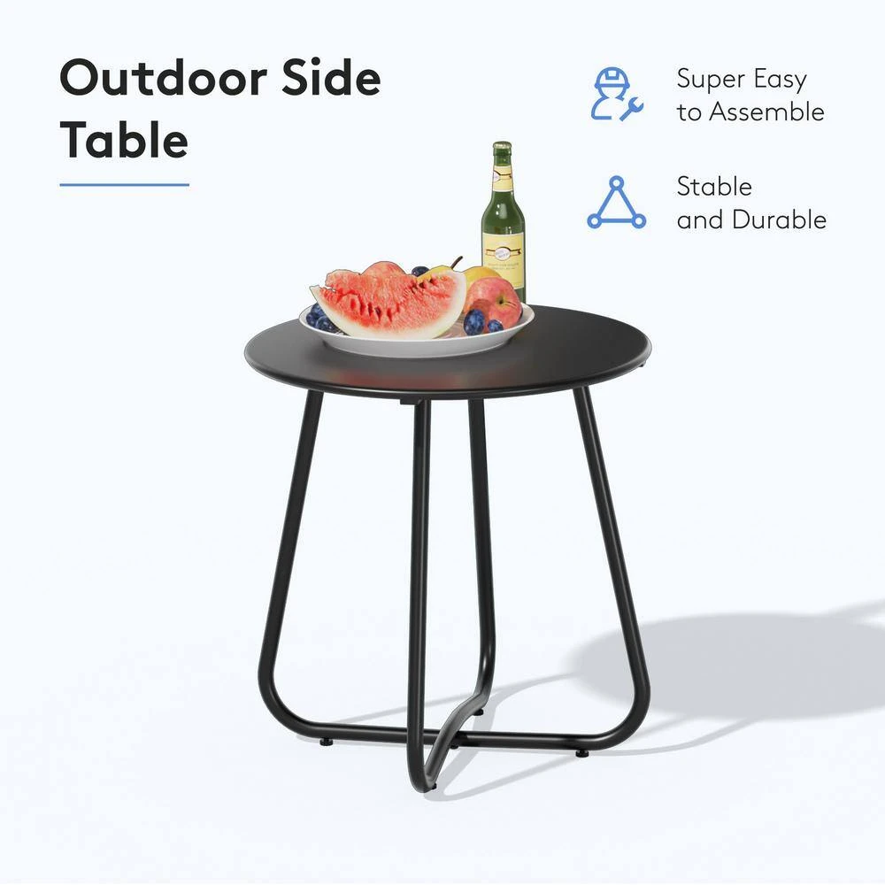 Woven Beige Wicker Outdoor Lounge Egg Chair With Coffee Table And Beige Cushion 6 Woven Beige Wicker Outdoor Lounge Egg Chair With Coffee Table And Beige Cushion - Image 6