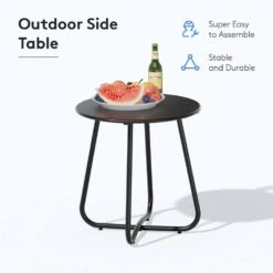 Woven Grey Wicker Outdoor Lounge Egg Chair With Coffee Table And Grey Cushion -More Furniture Store jearey outdoor lounge chairs egg ch gy 44 1000