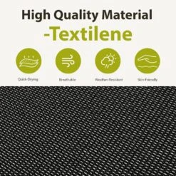 Outdoor Black Metal Patio Reclining Foldable Lounge Chair For Patio Pool Beach Sunbathing Chair -More Furniture Store jearey outdoor lounge chairs xty hd grey 1f 1000