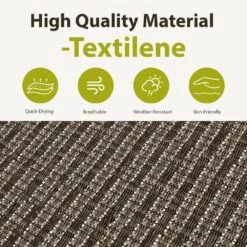 Outdoor Khaki Aluminum Patio Reclining Foldable Lounge Chair For Patio Pool Beach Sunbathing Chair 12 Outdoor Khaki Aluminum Patio Reclining Foldable Lounge Chair For Patio Pool Beach Sunbathing Chair -More Furniture Store jearey outdoor lounge chairs xty hd khaki 44 1000