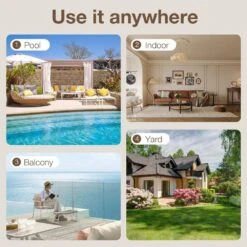 Textilene Fabric Metal Frame Beige Outdoor Ottoman With Navy Cushion For Patio (2-Pack) -More Furniture Store jearey outdoor ottomans jl beige 44 1000