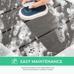 Gray Square Aluminum Frame 16 In. Outdoor Side Table Light Weight 6 Gray Square Aluminum Frame 16 In. Outdoor Side Table Light Weight -More Furniture Store jearey outdoor side tables ymlcj gray 77 1000