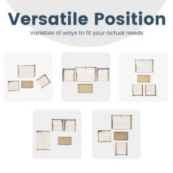 4-Piece Metal Outdoor Patio Conversation Set With Beige Cushions, 2-Rocking Chairs And Coffee Table -More Furniture Store jearey patio conversation sets 5ty beige c3 1000