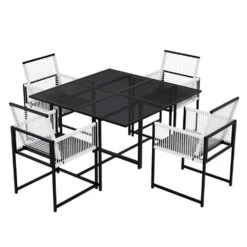 Boston 3-Piece Metal Outdoor Dining Set Of 2 8 Boston 3-Piece Metal Outdoor Dining Set Of 2 -More Furniture Store jearey patio dining sets 2bsdczy 3 gray 4f 1000