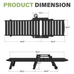 Classic Black Plastic Adirondack Chair (Set Of 1) -More Furniture Store jearey plastic adirondack chairs jctrty black 44 1000