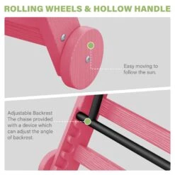 Classic Light Pink Plastic Adirondack Chair (Set Of 1) -More Furniture Store jearey plastic adirondack chairs jctrty lpink 4f 1000