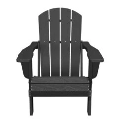 Classic Gray Folding Plastic Adirondack Chairs With 2-Cup Holders-Weather Resistant Patio Outdoor Chair (Set Of 1) 17 Classic Gray Folding Plastic Adirondack Chairs With 2-Cup Holders-Weather Resistant Patio Outdoor Chair (Set Of 1) -More Furniture Store jearey plastic adirondack chairs sbtzdy gr fa 1000