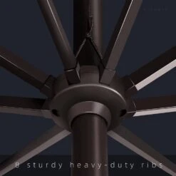 7.5 Ft. X 7.5 Ft. Square Market Outdoor Patio Umbrella In Navy -More Furniture Store market umbrellas 7 5fxzzs navy 77 1000