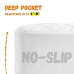 Queen Electric Heated Pad -More Furniture Store mattress pads ty jrcl q 44 1000