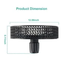 Resin Round Market Patio Umbrella Table Tray In Black 12 Resin Round Market Patio Umbrella Table Tray In Black -More Furniture Store outdoor bar carts tpz black 44 1000