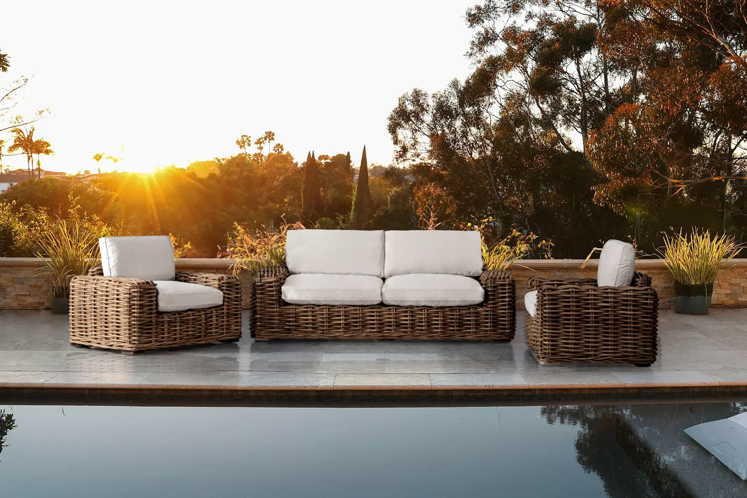 More Furniture Store -More Furniture Store panama patio lounge set