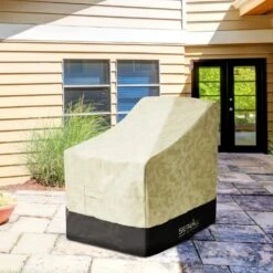 36 In. D X 34 In. W X 32 In. H Waterproof Outdoor Adirondack Patio Chair Cover