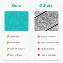 Aruba Blue Classic Folding HDPE Plastic Adirondack Chair (1-Pack) -More Furniture Store plastic adirondack chairs hqzdy ab 76 1000