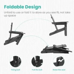 Gray Classic Folding HDPE Plastic Adirondack Chair -More Furniture Store plastic adirondack chairs hqzdy gy 4f 1000